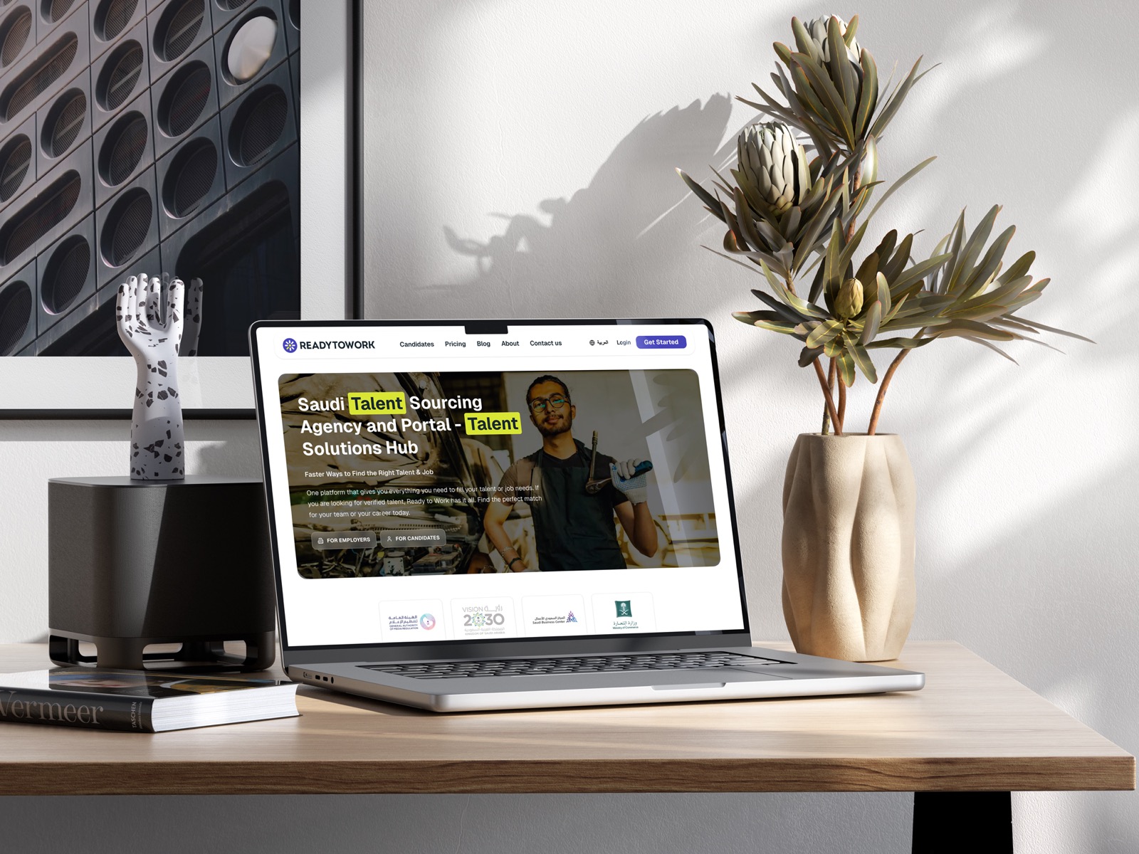 Ready to Work Website in Saudi Arabia